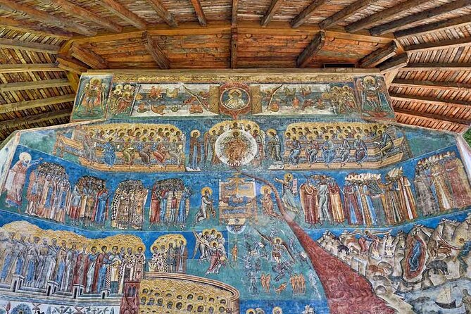 1-Day Bucovina Painted Monasteries tour from Suceava - English - Voronet and the famous blue wall