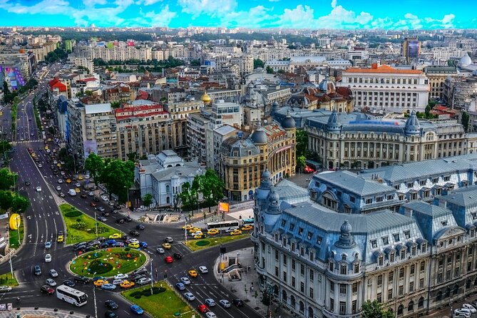 4h Bucharest Panoramic Tour by Car with stops - Palace of Parliament and Piața Unirii