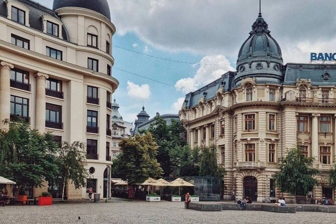 5h Bucharest City Tour by Car/Minivan – Small Group max 7 people - The Romanian Athenaeum and Revolution Square