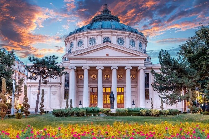 8h Bucharest full-day Tour, Parliament and Top Attraction, Privat - Romanian Athenaeum: a beautiful one-hour pause