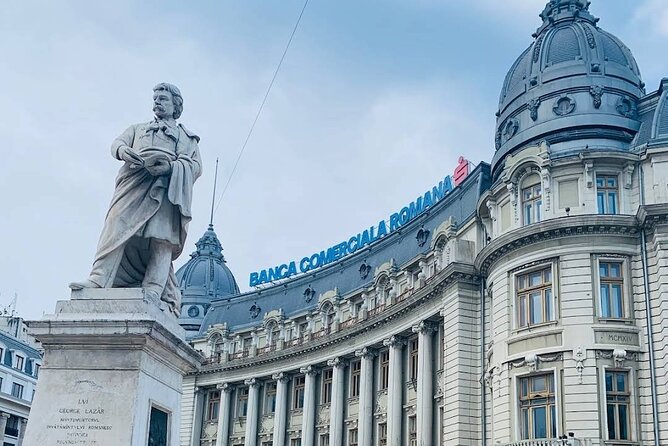 8h Bucharest full-day Tour, Parliament and Top Attraction, Privat - Revolution Square: history in an open public space