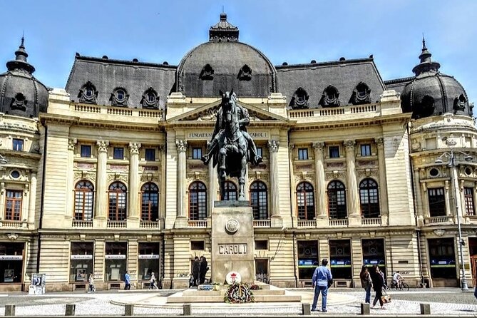 8h Bucharest full-day Tour, Parliament and Top Attraction, Privat - Old Town: finish on foot in Lipscani