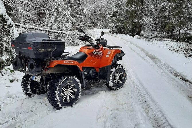 ATV Adrenaline Race in Carpathian - Private Tour - Comarnic at the foot of the mountains