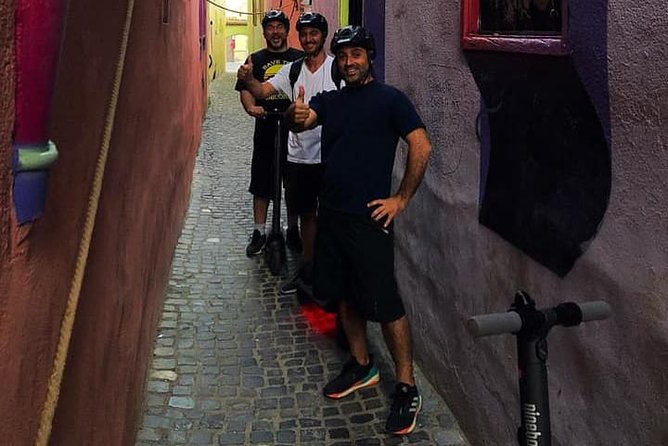 Brasov Old Town Guided Tour With Electric Scooters - Rope Street, Council Square, and the Black Church