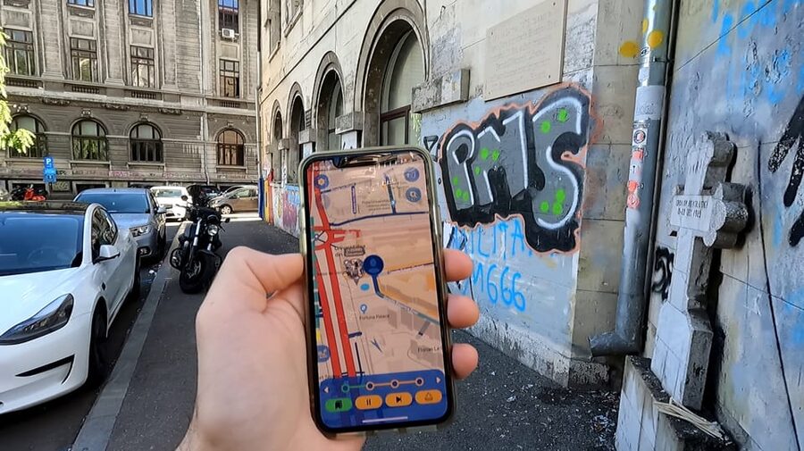 Bucharest 1989 Revolution Walking Tour with Smartphone App - The opening stage: finding the correct starting point