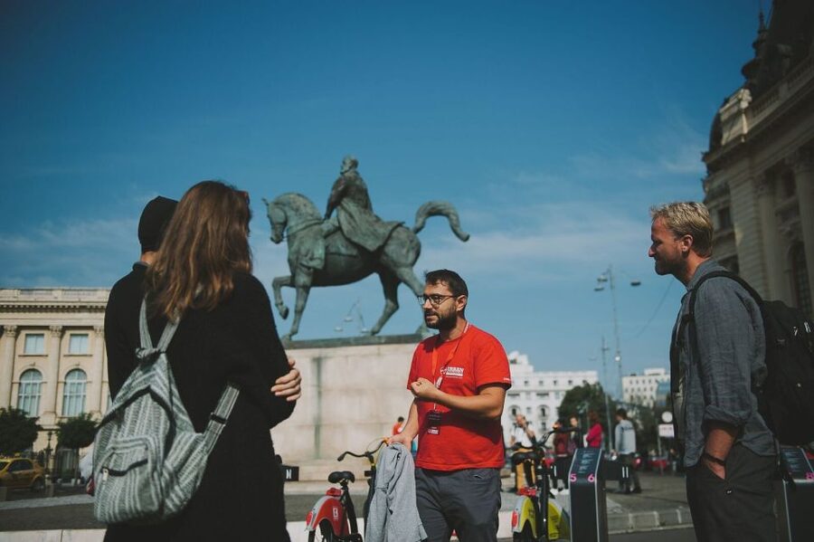 Bucharest: 3-Hour Walking Tour - Entering Old Town through its crooked streets
