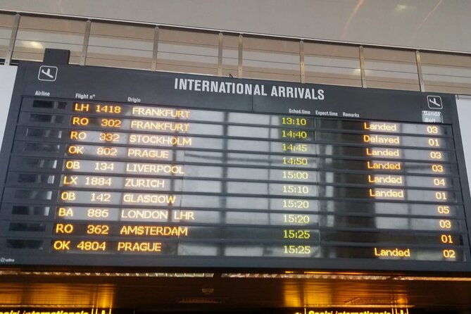 Bucharest Airport Private Transfer - From Henri Coandă Airport to your Bucharest address