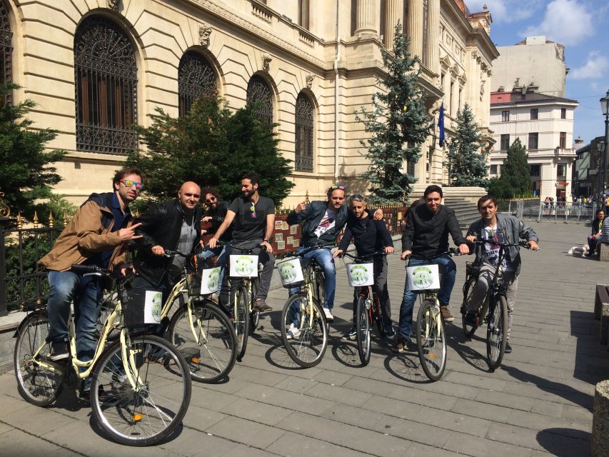 Bucharest Bike Rentals - The Presidential Palace and Botanical Garden
