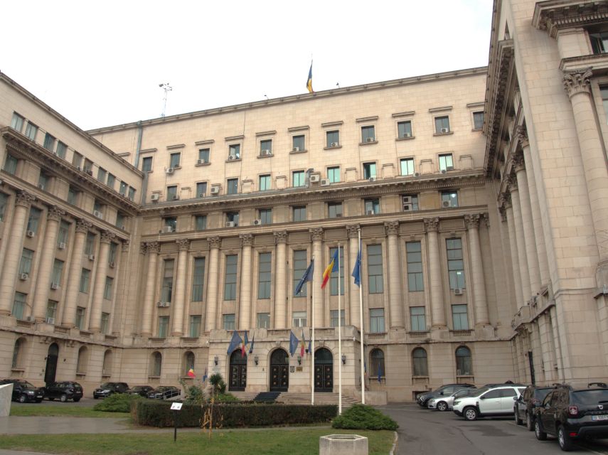 Bucharest by car - full day 'stop and visit' experience - Victory Square, northern Bucharest, and the city’s polished side