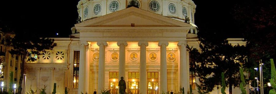 Bucharest city tour by car - The Romanian Athenaeum and Bucharest’s cultural side