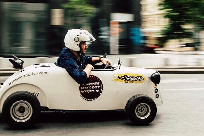 Bucharest: CityTour in one of a kind mini hot rod - The guide and group size make a real difference