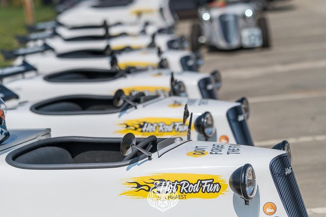 Bucharest: CityTour in one of a kind mini hot rod - Photos, coffee, and the small extras