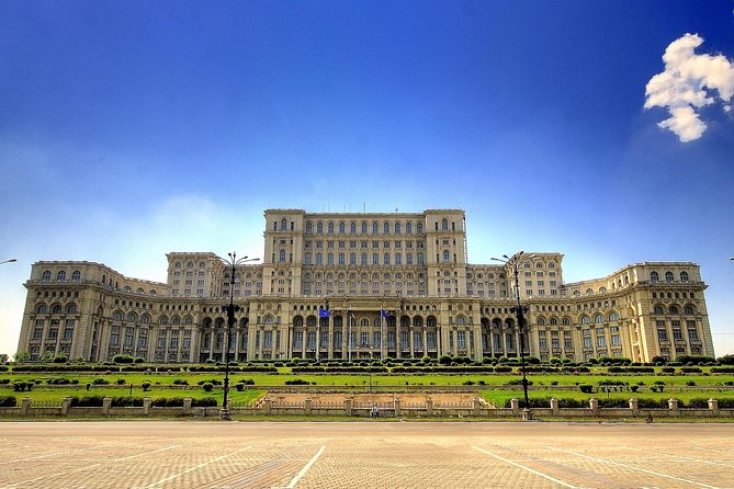 Bucharest: Communism, Revolution & City Highlights Tour - Victory Avenue shows Bucharest before and after communism