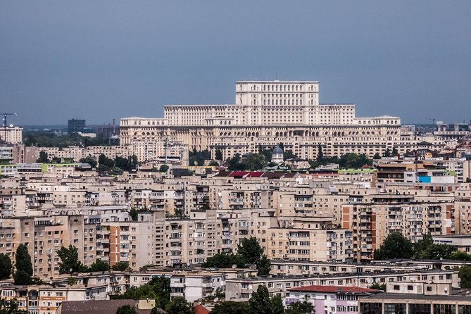 Bucharest Communist Bike Tour - Starting at Palatul CEC and the old city