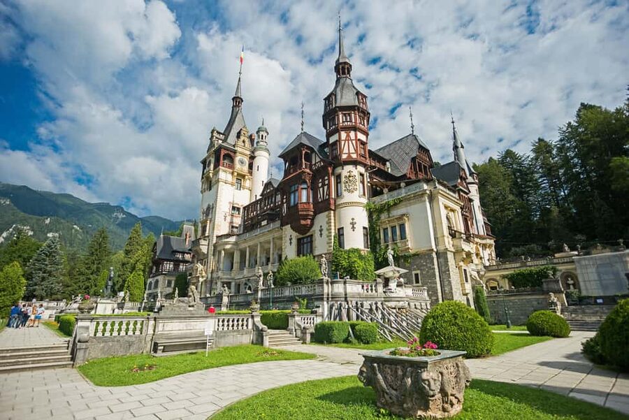 Bucharest: Day Trip 3 Castles Cantacuzino, Peles , Dracula’s - Peles Castle: the royal centerpiece