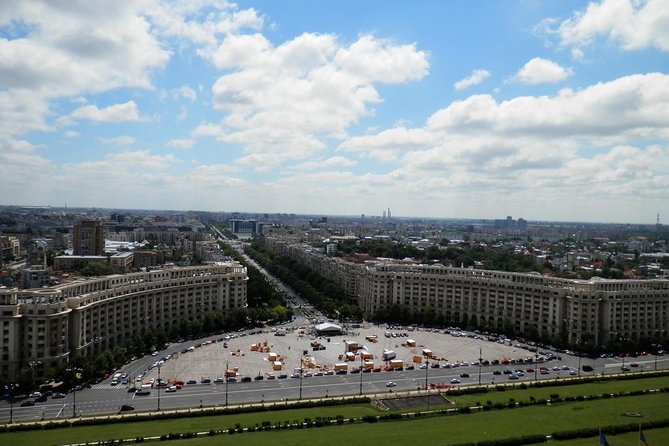 Bucharest Layover Tour (6 - Hour Private City Tour Between Flights) - Victory Avenue and Bucharest’s grand buildings