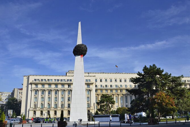 Bucharest one day tour with Parliament Palace and Village Museum - Revolution Square and the 1989 turning point