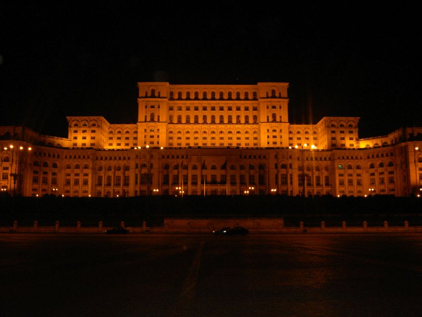 Bucharest: Palace of Parliament Tickets and Guided Tour - The balcony and the view over Bucharest
