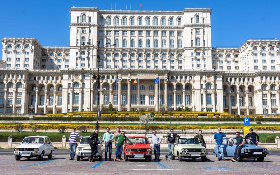 Bucharest: Private Communist Tour in a Romanian Vintage Car - Casa Radio and the unfinished side of power