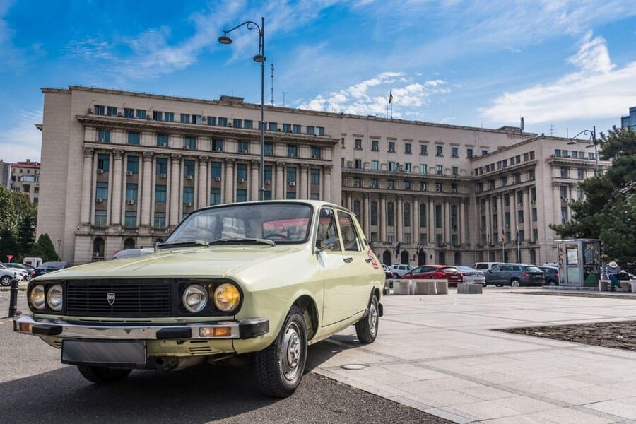 Bucharest: Private Communist Tour in a Romanian Vintage Car - The Palace of Parliament and Ceaușescu’s grand scale
