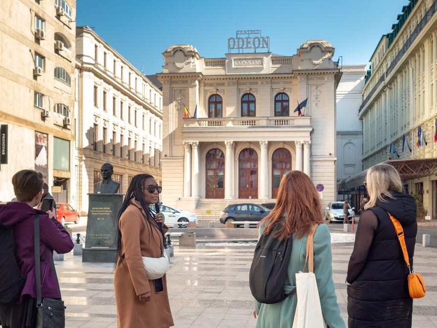Bucharest: Small Group History, Art & Secrets Tour - Starting beneath the columns of the Romanian Athenaeum