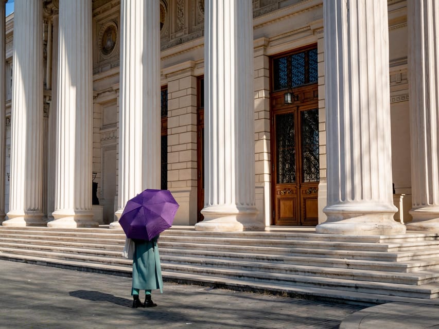 Bucharest: Small Group History, Art & Secrets Tour - Passages and banks in the old center