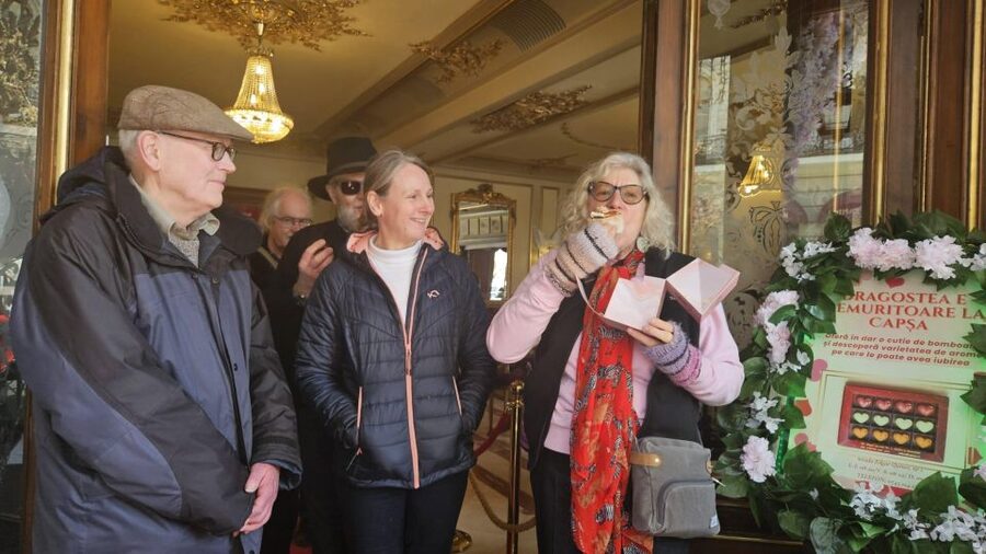 Bucharest: Sweet Delights History and Desserts Walking Tour - Capsa Pastry and a taste from the past
