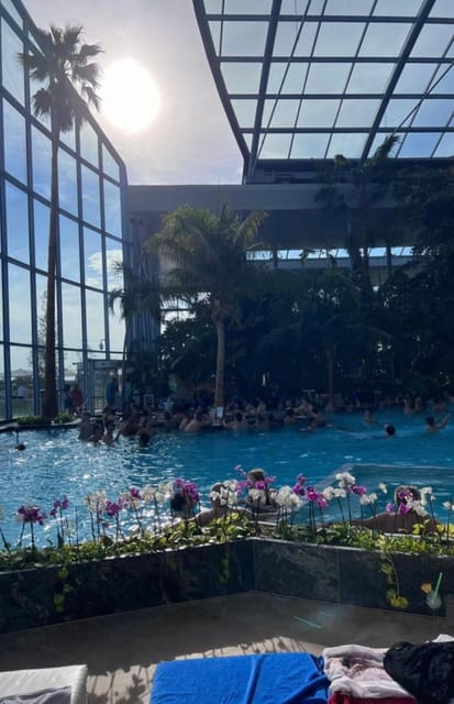 Bucharest: Therme Night Show Ticket with Transfer - Humboldt Restaurant and paid extras