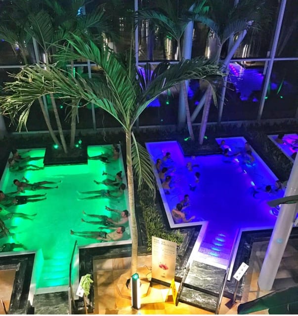 Bucharest: Therme Spa Night Experience with Transfer - Galaxy area: slides, water fun, and family limits