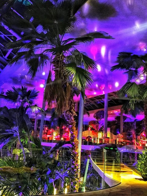Bucharest: Therme Spa Night Experience with Transfer - Changing rooms, food, and small practical details