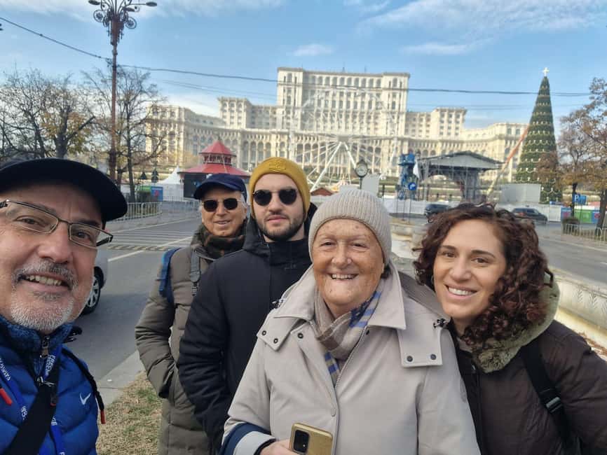 Bucharest: tour in the Parliament in Italian+exterior visit with guide - Stavropoleos Monastery and the opening historical frame