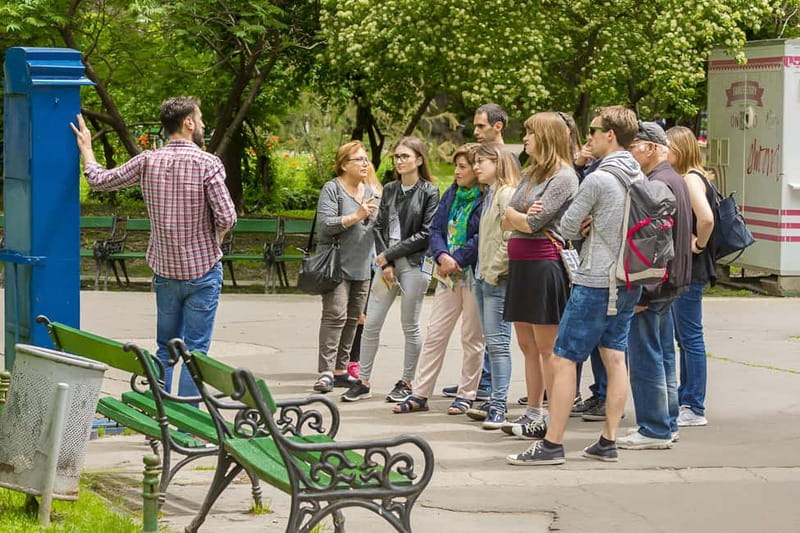 Bucharest: Tour of Old Town, Calea Victoriei & Communism - Macca-Villacrosse Passage, a compact change of scale