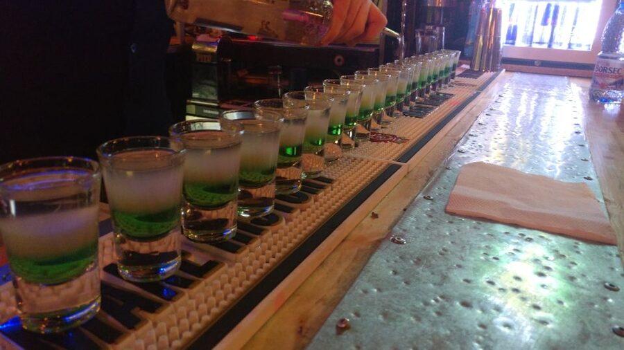Bucharest: Weekend Pub Crawl - Stop one: warming up with the first included shot