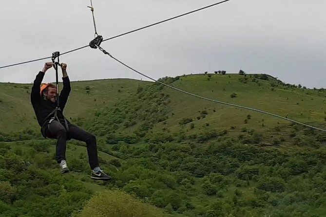 CLUJ ADVENTURE TOUR ! ZIP LINE and HIKE - From Cluj-Napoca to Turda Gorge