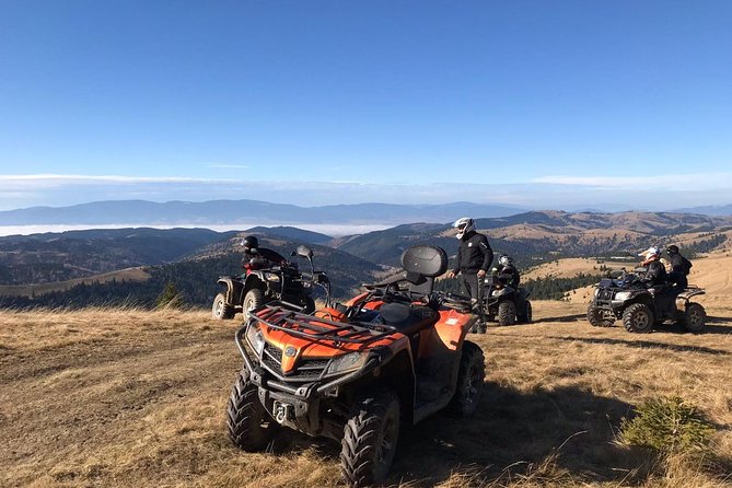 Day trip on Quad ATV - Transylvanian outdoor adventure - Red Lake: a dramatic first stop