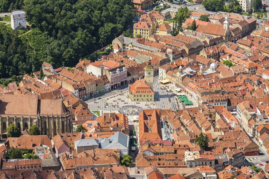 From Bucharest: A Taste of Transylvania: Private Tour - Brașov: medieval streets under Mount Tâmpa