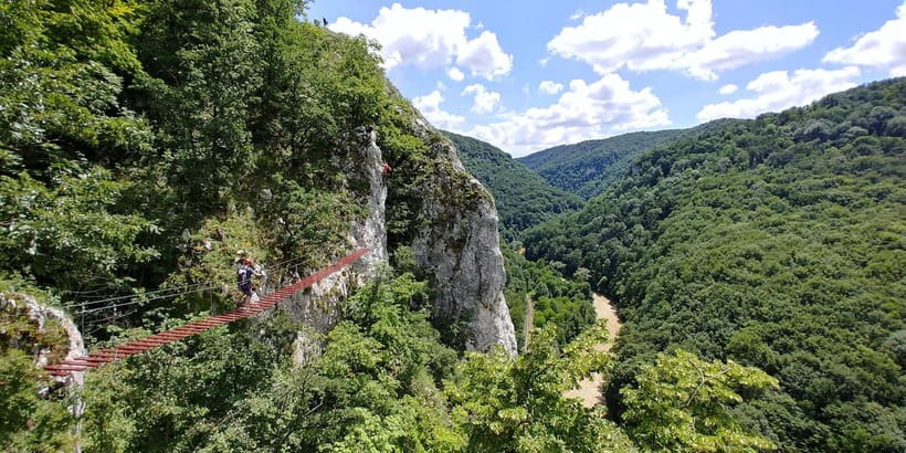 From Cluj: Gorges of Crisul Repede River - Viewpoints over the gorge and western plains