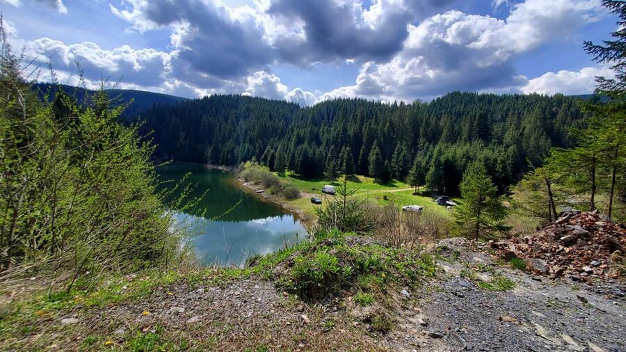 From Cluj: Mountain Bike around Lake Dragan - Key points to know before booking