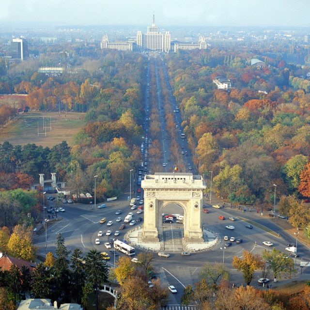Full day Bucharest Sightseeing Tour - Free Press Square and the memory of the Golden Era