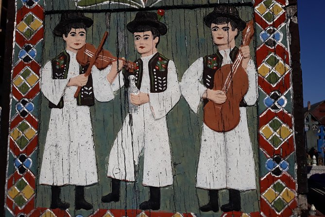 Maramures best, full day tour from Cluj - Sapanta’s Merry Cemetery tells stories in color