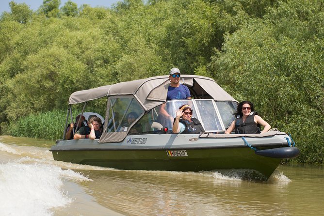 PRIVATE 4-5h speedboat tour to the village Mila23 - The speedboat ride through the Danube Delta
