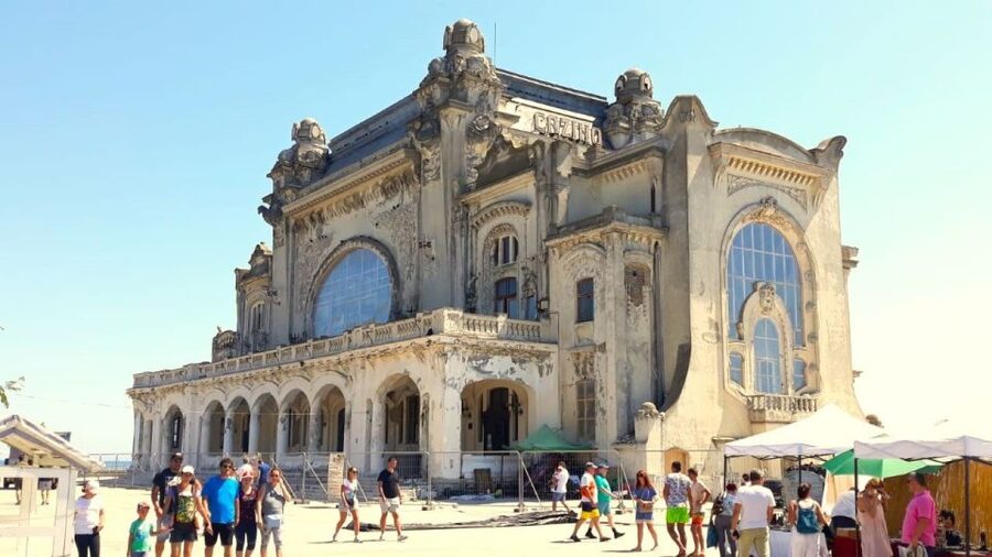 Private Bucharest Tour: Discover Constanța & Black Sea Coast - The Constanța Casino and its sea views
