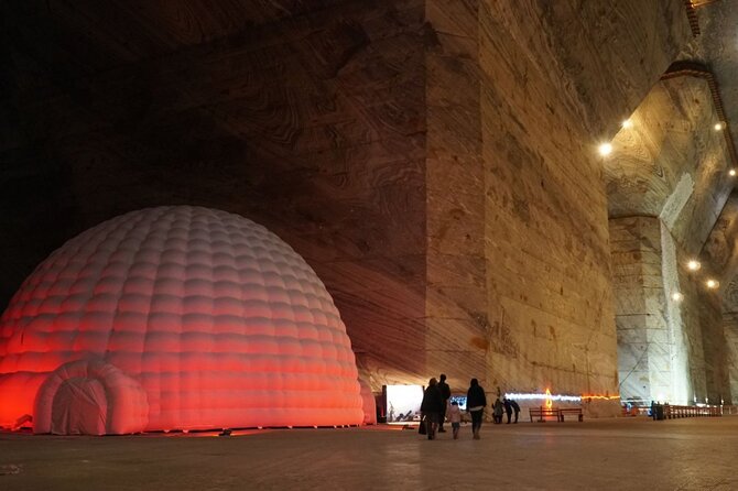 Private Half Day trip to Slanic Salt Mine and Snagov Monastery - Slanic Salt Mine, 200 meters below the surface