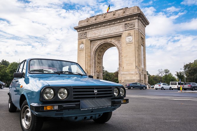 Private -RedPatrol Tour of Bucharest with a Romanian Vintage Car - Academia Română and the Socialist Academy