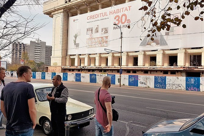 Private -RedPatrol Tour of Bucharest with a Romanian Vintage Car - Apartment blocks, government quarters, and everyday Bucharest