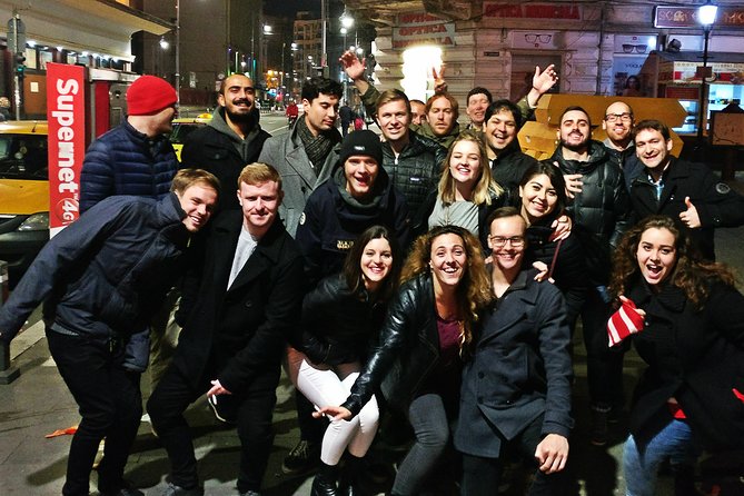 Pub Crawl in Cluj - Moving through Museum Square between four venues