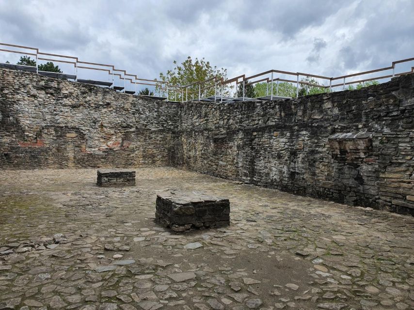 Real Dracula Princely Court and Real Dracula's Fortress - Vidraru Dam, a sharp change from medieval ruins