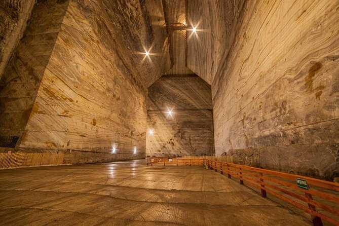 Salt Mine - Slanic Prahova - Entering the Unirea Salt Mine at 208 metres