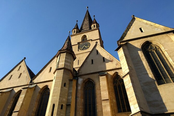 Sibiu Old Town Exploration Game and Self-Guided Tour - Following Sibiu’s old fortress walls