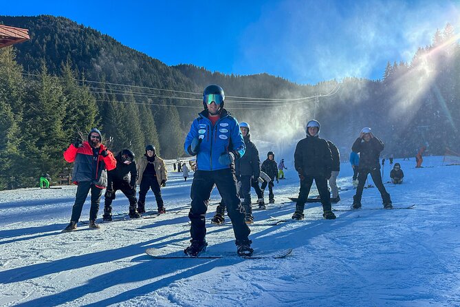 Ski / Snowboard Lessons on the Slopes of Poiana Brasov - Getting fitted for skis or a snowboard